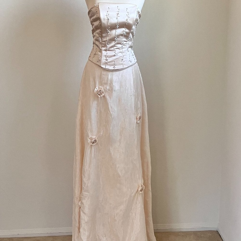Ivory Roses Dress